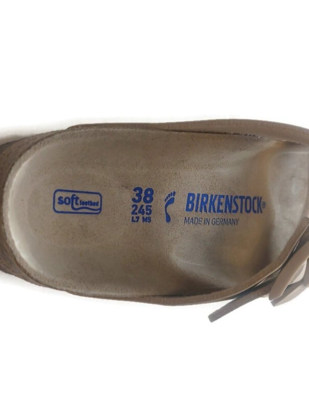 Birkenstock Womens Size 7 Arizona Birko-Flor Sandals Desert Soil Gray Taupe Camo - Picture 2 of 9